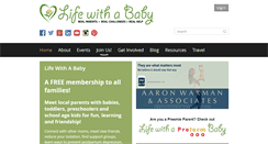 Desktop Screenshot of lifewithababy.com